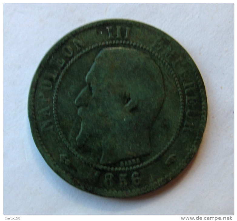 10 CENTIMES NAPOLEON III   1856 A - 10 Centimes