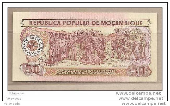 Mozambico - Banconota Non Circolata Da 50 Meticais - 1986 - Mozambico