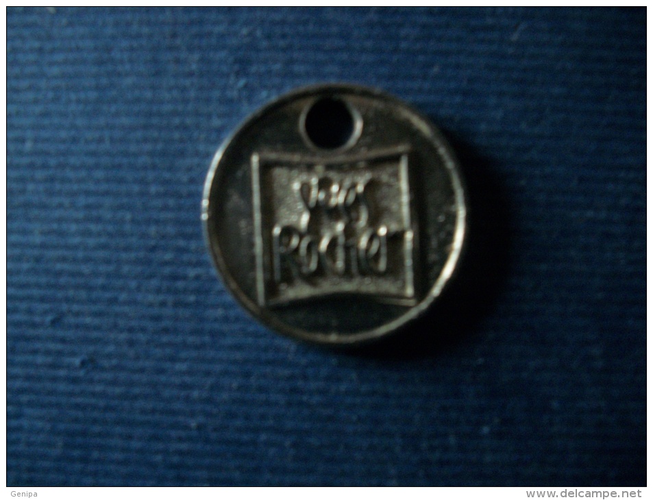 Jetonde CADDIE - YVES ROCHER (Métal) - Trolley Token/Shopping Trolley Chip