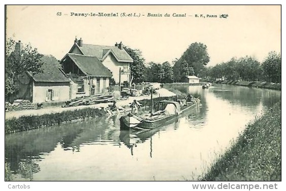 71 PARAY-le-MONIAL Bassin Du Canal - Paray Le Monial