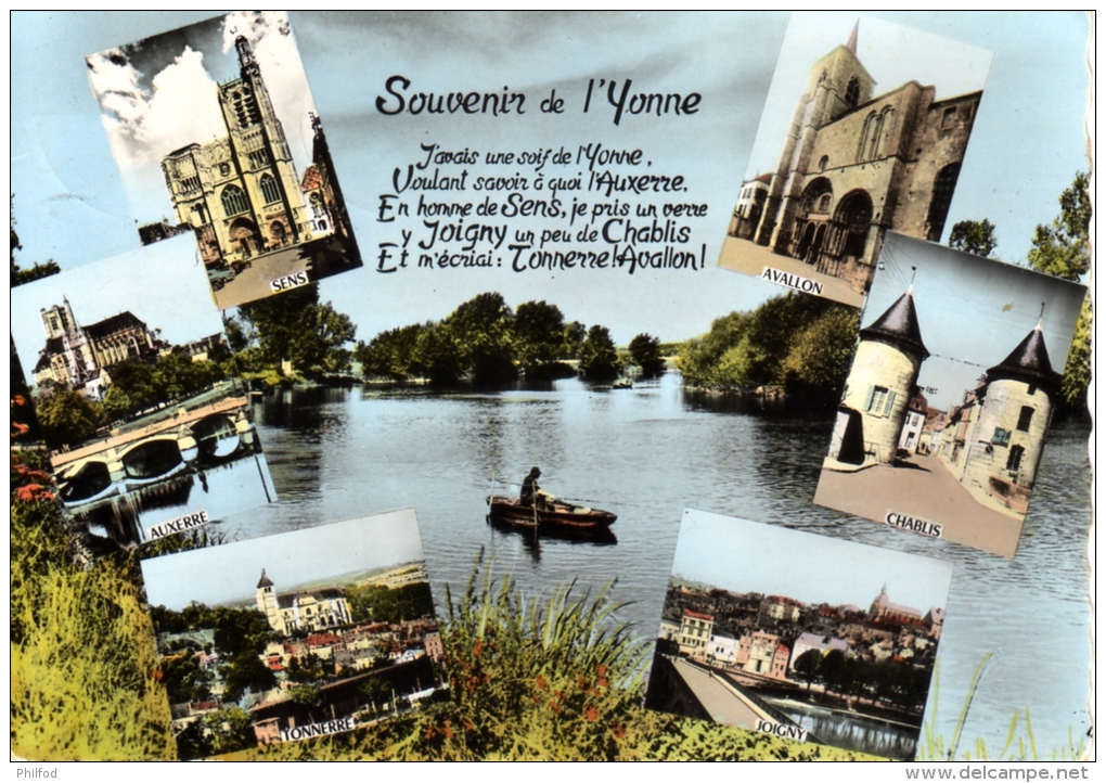 Souvenir De L´Yonne - Saluti Da.../ Gruss Aus...