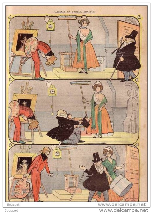 REVUE LE RIRE - JUIN 1899 - N° 239 - BOUCHER - ILLUSTREE PAR FAIVRE , GUYDO , ETC ... - PEINTURE - Revues Anciennes - Avant 1900