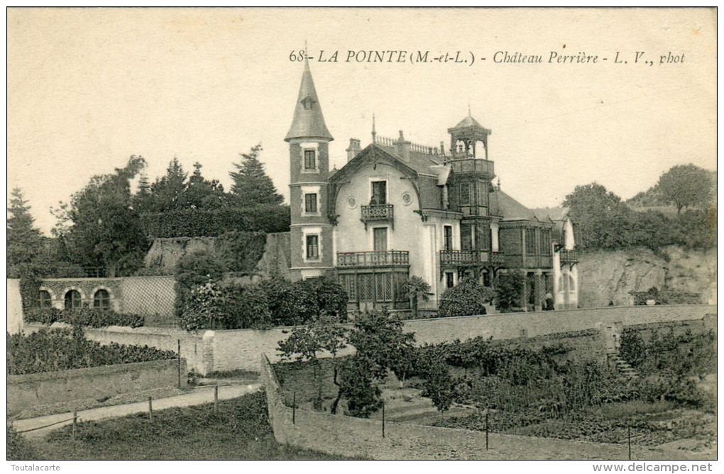 CPA 49 LA POINTE CHÂTEAU PERRIERE - Autres & Non Classés