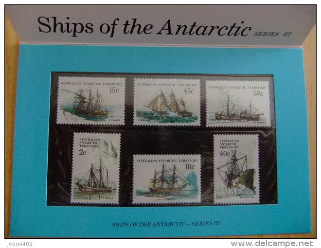 AUTRALIA  - AUSTRALIAN ANTARCTIC TERRITORY   1981 - SHIPS OF THE ANTARCTIC  Yvert Nº 47 / 752 ** - Neufs