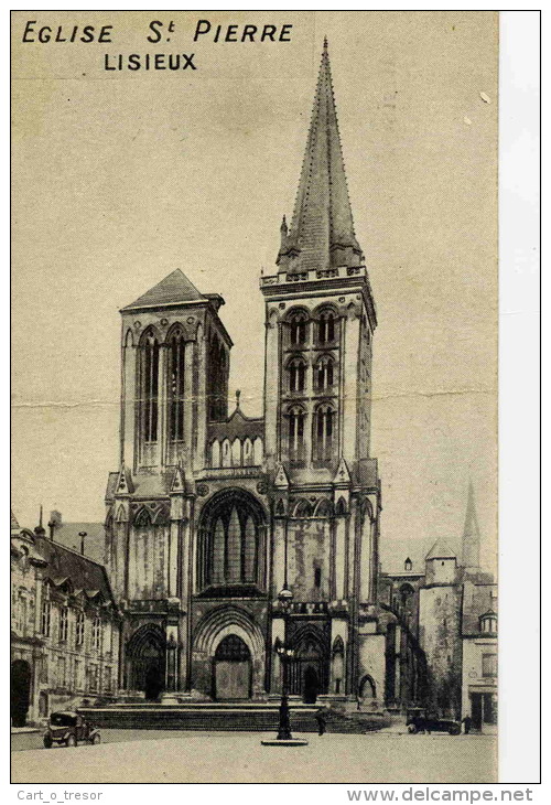 CPA 14 LISIEUX - ÉGLISE SAINT-PIERRE - Lisieux