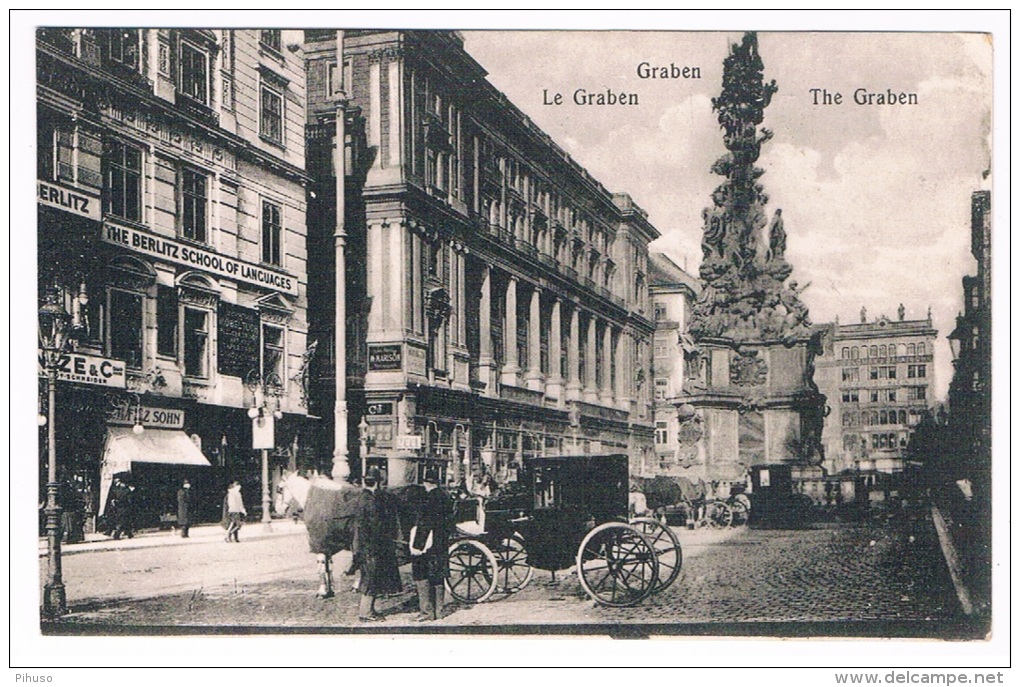 Ö-1512    WIEN : Graben - Wien Mitte