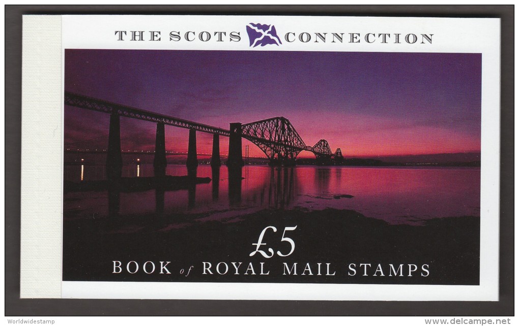 Great Britain Prestige Stamp Booklet: 1989 The Scots Connection UK14619 - Booklets