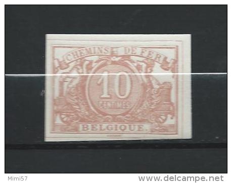 10 Centimes Chemin De Fer N° 7 Non Dentelée - Mint