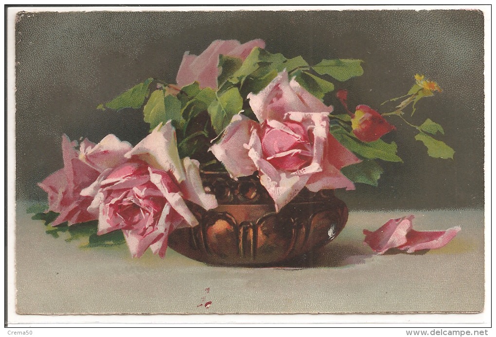 Illust - KLEIN - Belles Roses Dans Un Vase - Klein, Catharina