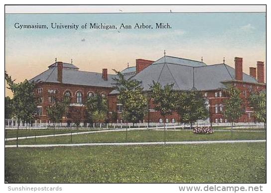 Michigan Ann Arbor Gymnasium University Of Michigan - Ann Arbor