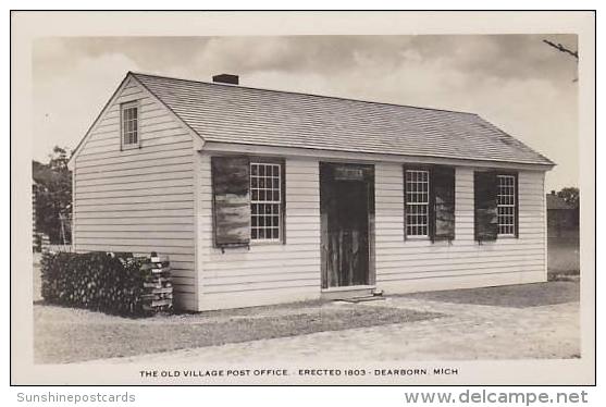 Michigan Dearborn The Old Village Post Office - Dearborn