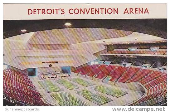 Michigan Detroit Detroits Convention Arena - Detroit