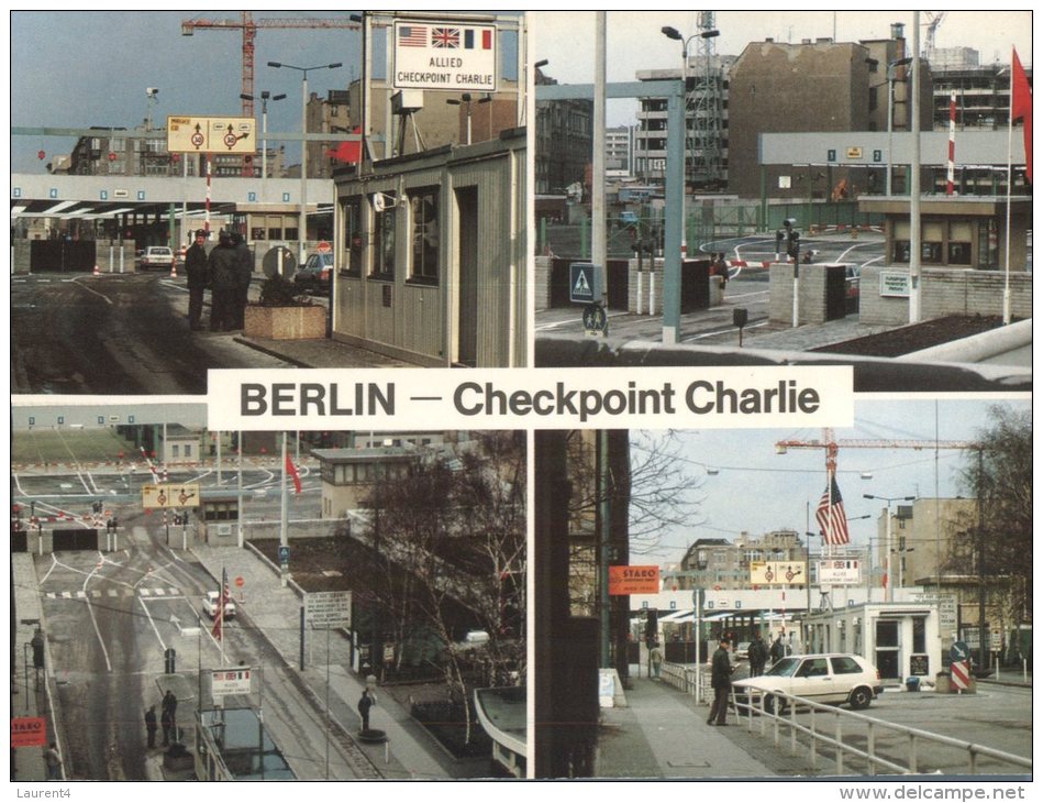 (376) Germany - Berlin Check Point Charlie - Storia