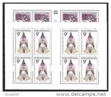 ** Tchéque République 1996 Mi Klb. 119-20, Les Feuilles, (MNH) - Blokken & Velletjes