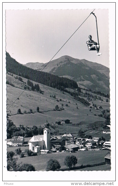 Ö-1537    SAALBACH : Sessellift - Saalbach