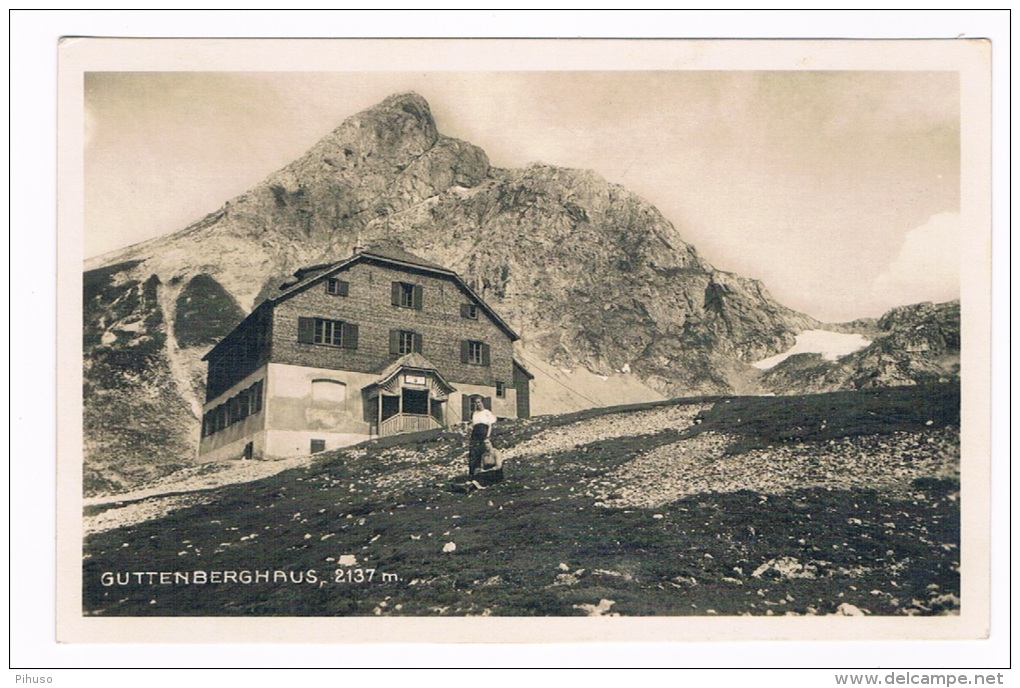 Ö-1544   RAMSAU : Guttenberghaus - Ramsau Am Dachstein