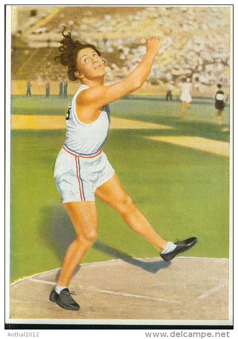 Olympia 1932 Los Angeles Werk 6 Nr. 69 Gruppe 22 Lillian Copeland USA Diskus - Athlétisme