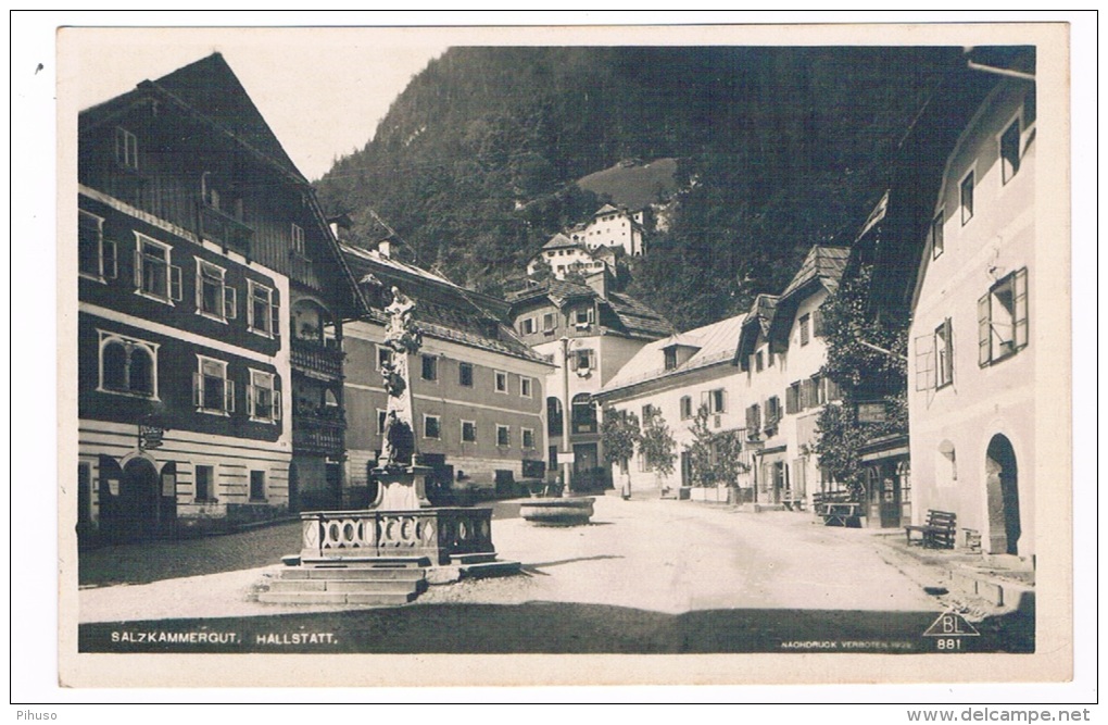 Ö-1558    HALLSTATT : Salzkammergut - Hallstatt