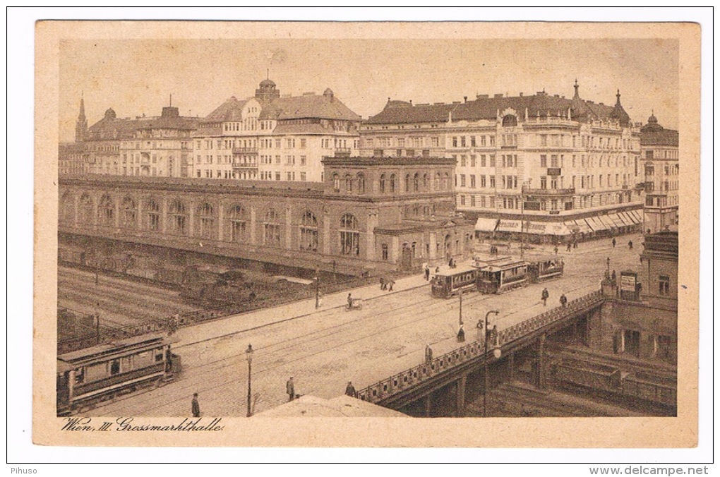 Ö-1565    WIEN : Grossmarkthalle - Wien Mitte