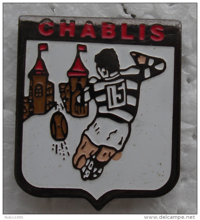 Pin's Rugby Chablis - Rugby