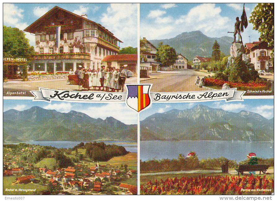 PK-CP Deutschland, Kochel Am See Bayrische Alpen, Gebraucht, Siehe Bilder!*) - Bad Toelz