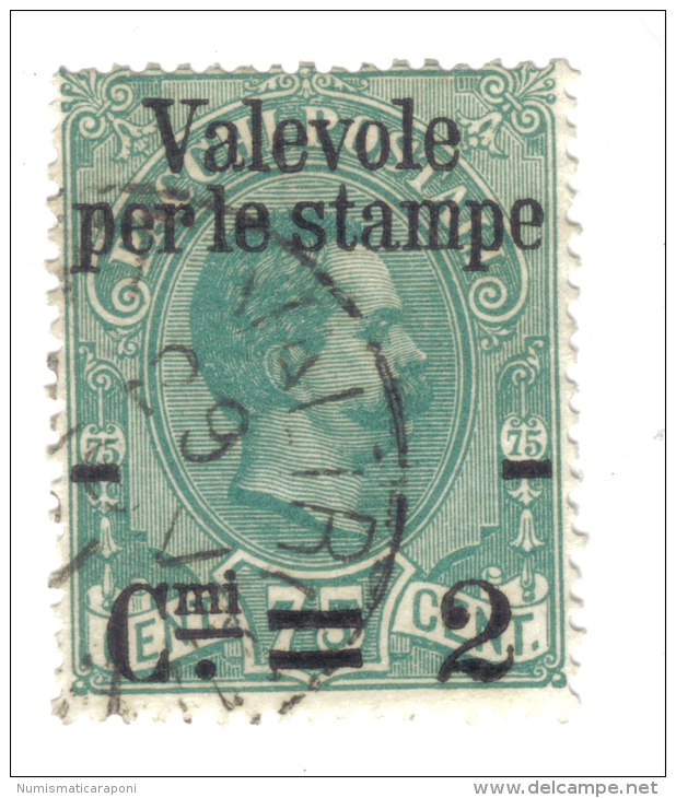 2 Cent Su 75 Cent Verde Usato COD FRA.165 - Colis-postaux