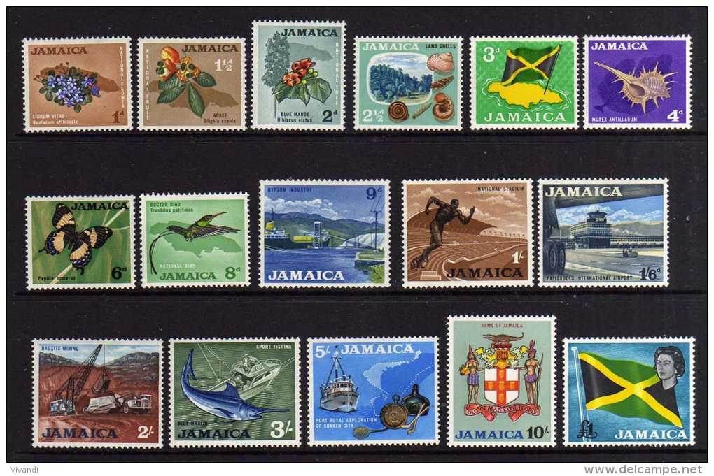 Jamaica - 1964 - Definitives - MH - Jamaique (1962-...)