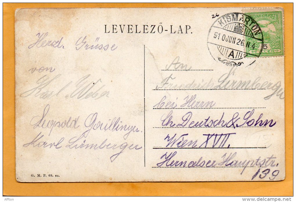 Gruss Aus Eisenstadt 1910 Postcard - Eisenstadt