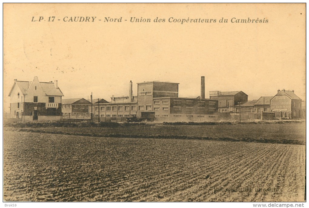 59 CAUDRY - UNION DES COOPERATEURS DU CAMBRESIS - Caudry