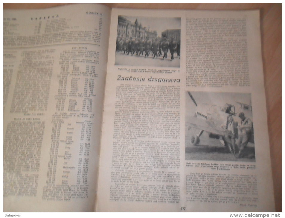 NDH, HRVATSKA KRILA, BROJ 13 1943 - Otros & Sin Clasificación