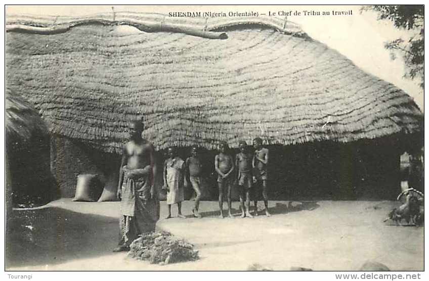 Juin13 585 : Shendam  -  Chef De Tribu Au Travail - Nigeria