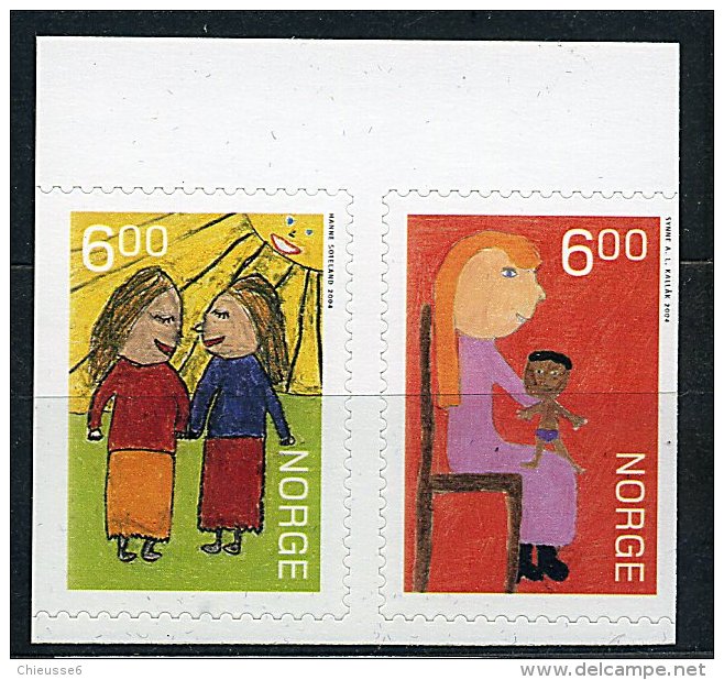 Norvège** N° 1461/1462  - Noël. - Unused Stamps
