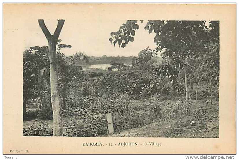 Juin13 587 : Dahomey  -  Adjohon  -  Village - Benin