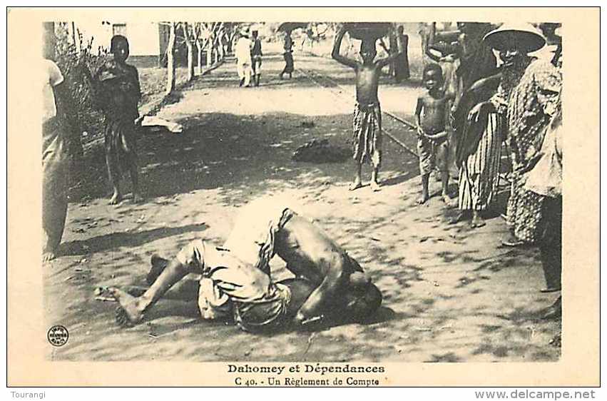 Juin13 588 : Dahomey  -  Bagarre   -  Réglement De Compte - Benin