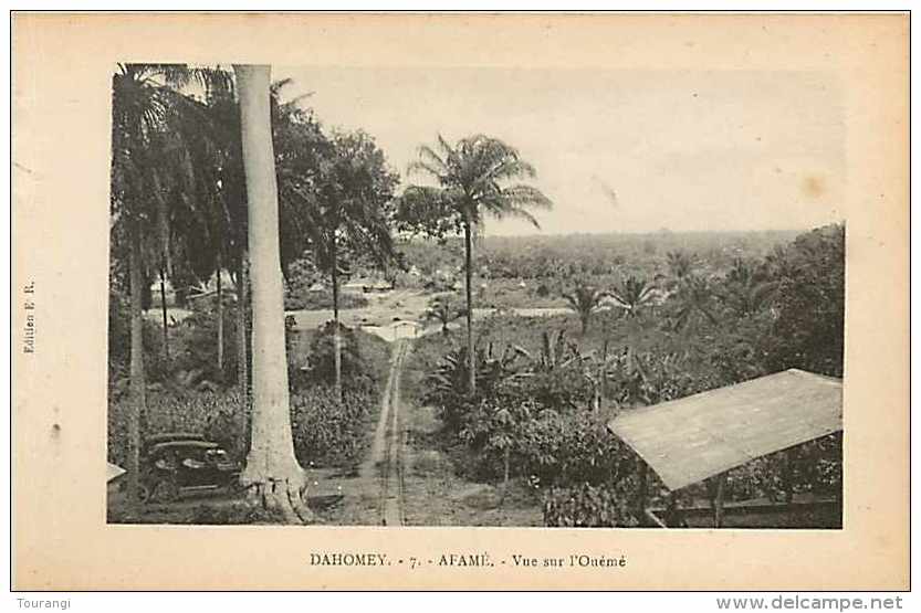 Juin13 592 : Dahomey  -  Afamé  -  Ouémé - Benín