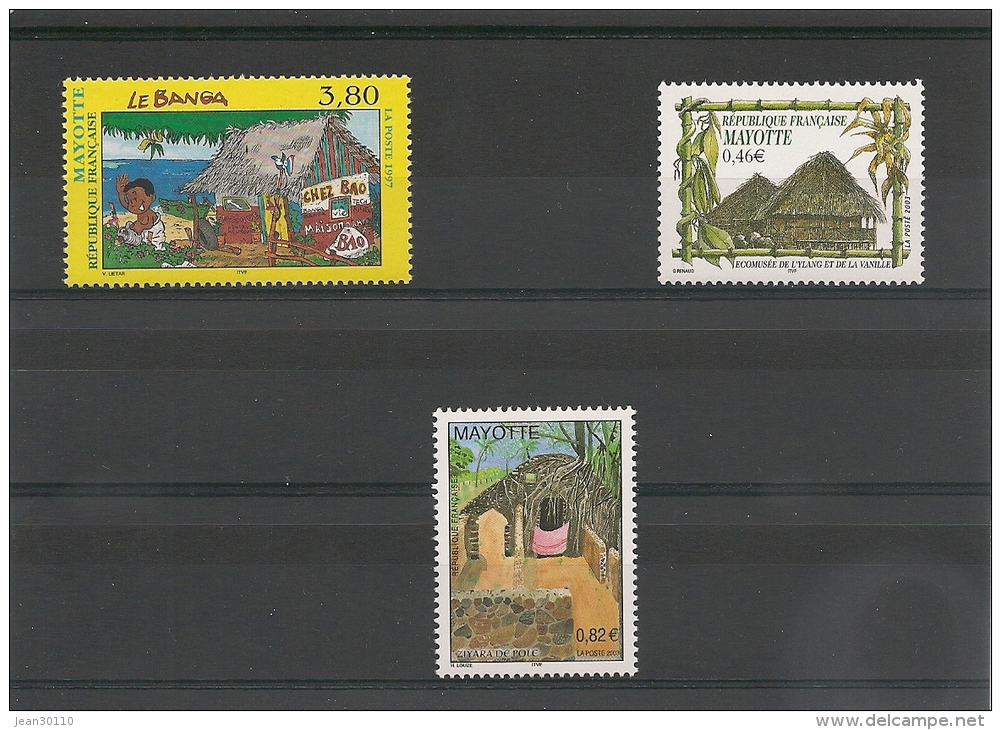 MAYOTTE Habitat N°Y/T : 45-140-147** - Ongebruikt