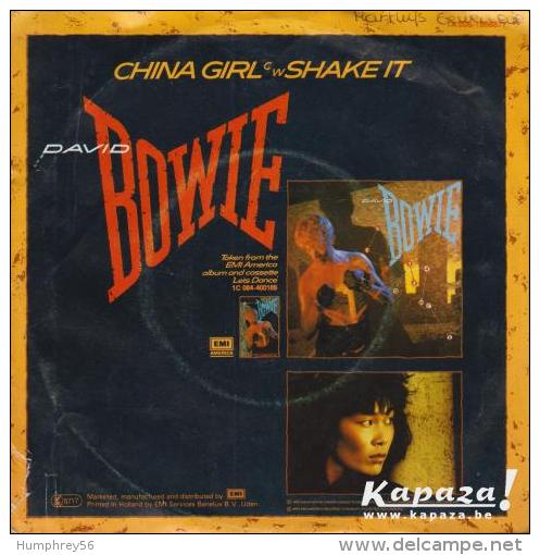 David BOWIE - China Girl/Shake It - Rock