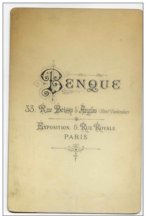 ANCIENNE C.V.P  Par Benque -à Identifier - Ancianas (antes De 1900)