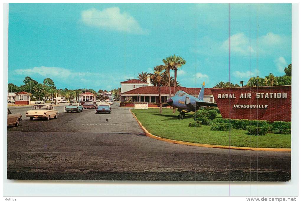 JACKSONVILLE  - Entrance To Naval Air Station. - Jacksonville