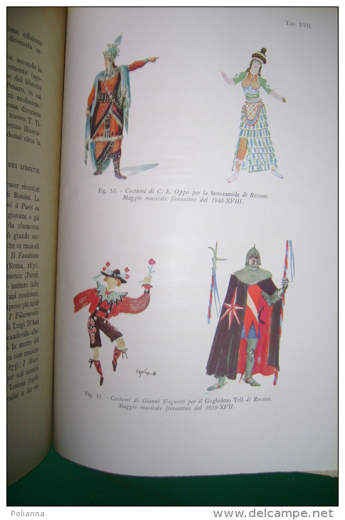 PFH/11 2 Vol. MUSICA Sansoni Ed.1942/OPERA/ROSSINI/MONTEVERDI/TEATRI/SCENOGRAFIE - Cinéma Et Musique