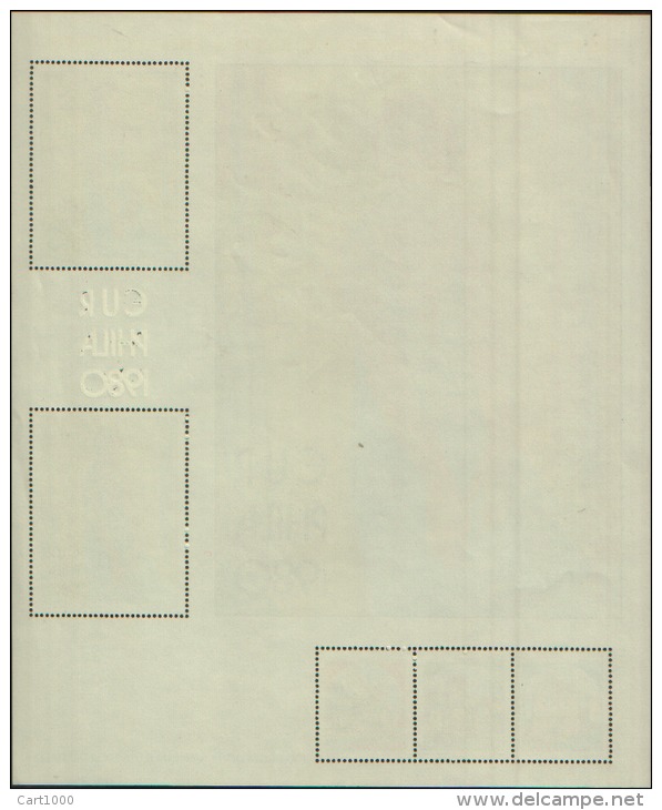 ERINNOFILO IPZS EURPHILA 1980 PRESENTAZIONE UFFICIALE CASTELLI D'ITALIA - Erinnofilia