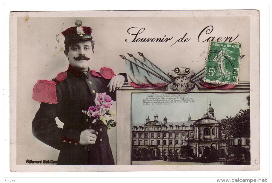 CAEN/14/Souvenir De Caen Honneur Et Patrie/Réf:4277 - Caen