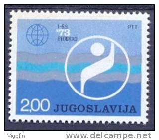 YU 1973-1518 WELMEISTERSCHAFT IN SCHWIMMEN, YUGOSLAVIA. 1v, MNH - Natation