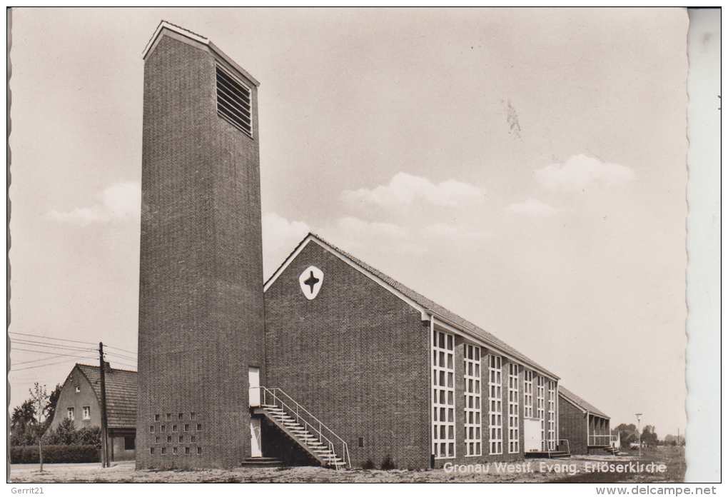 4432 GRONAU, Evangelische Erlöserkirche - Gronau