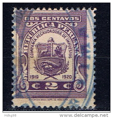 PE Peru 1919 Mi Ww Steuermarke Violett - Peru