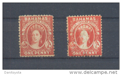 BAHAMAS.  YVERT 5-5a - Barbades (1966-...)