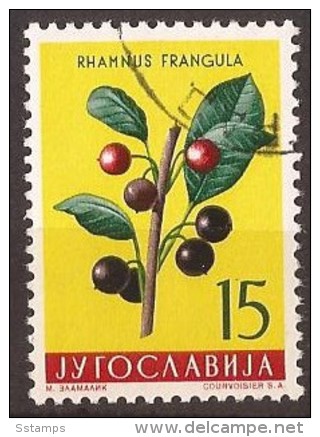 1959 X  882-90  JUGOSLAVIJA  FLORA   USED - Used Stamps