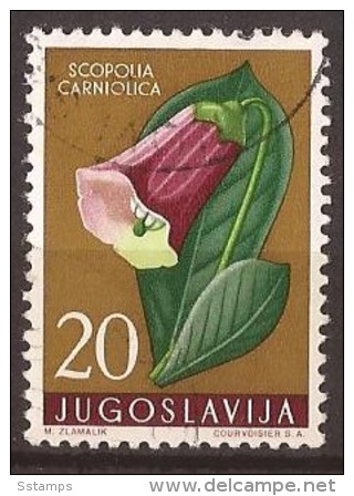 1959 X  882-90  JUGOSLAVIJA  FLORA   USED - Used Stamps