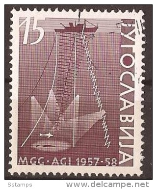 1958 X 869  JUGOSLAVIJA GEOPHYSIKA USED FAUNA NAVI - Used Stamps