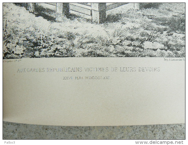 livre histoire des corps de troupe service de la ville de paris garde republicain gendarmerie gravure